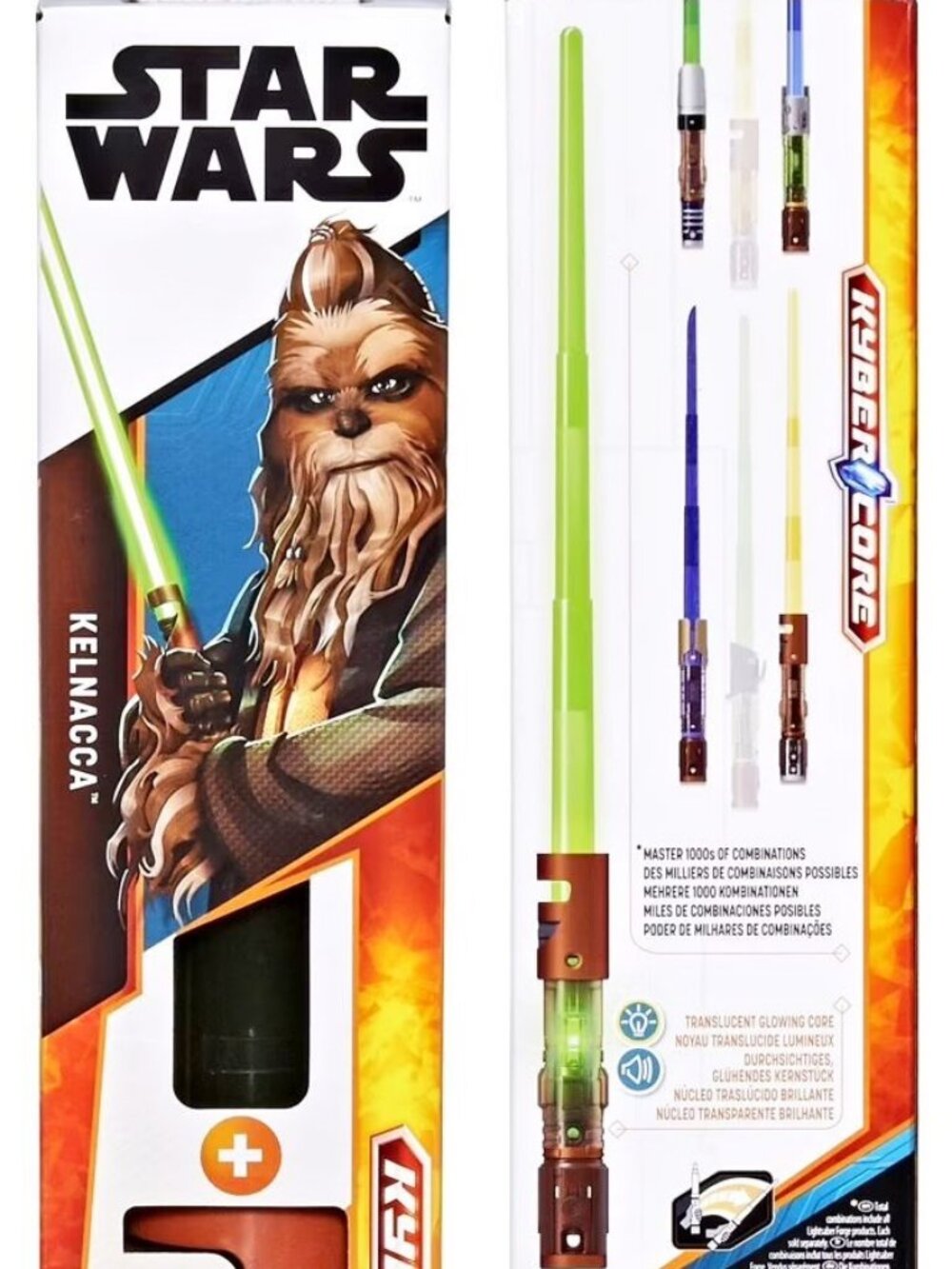 [NEW] HASBRO x STAR WARS ELECTRONIC LIGHTSABER FORGE KYBER CORE (KELNACCA)